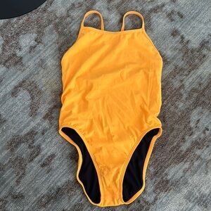 Jolyn Clothing Orange One Piece Swimsuit
